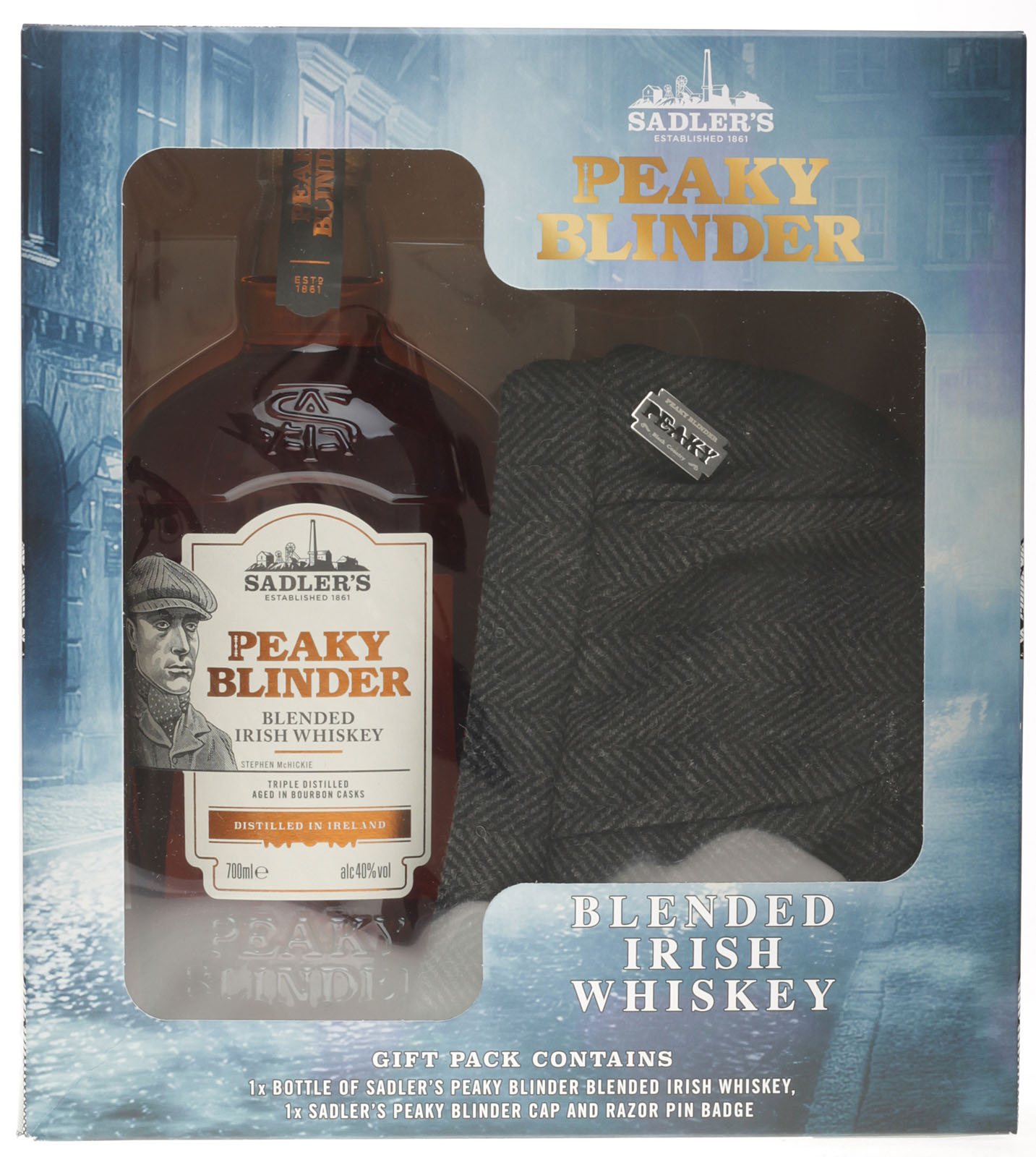 Whisky Shop % 0,7 Irish im Peaky Liter Vol. 40 Blinder