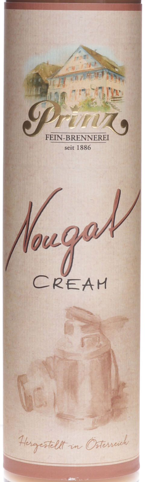 Prinz Nougat Cream Likör 0,5 Liter 15 % Vol. Vol. bei u