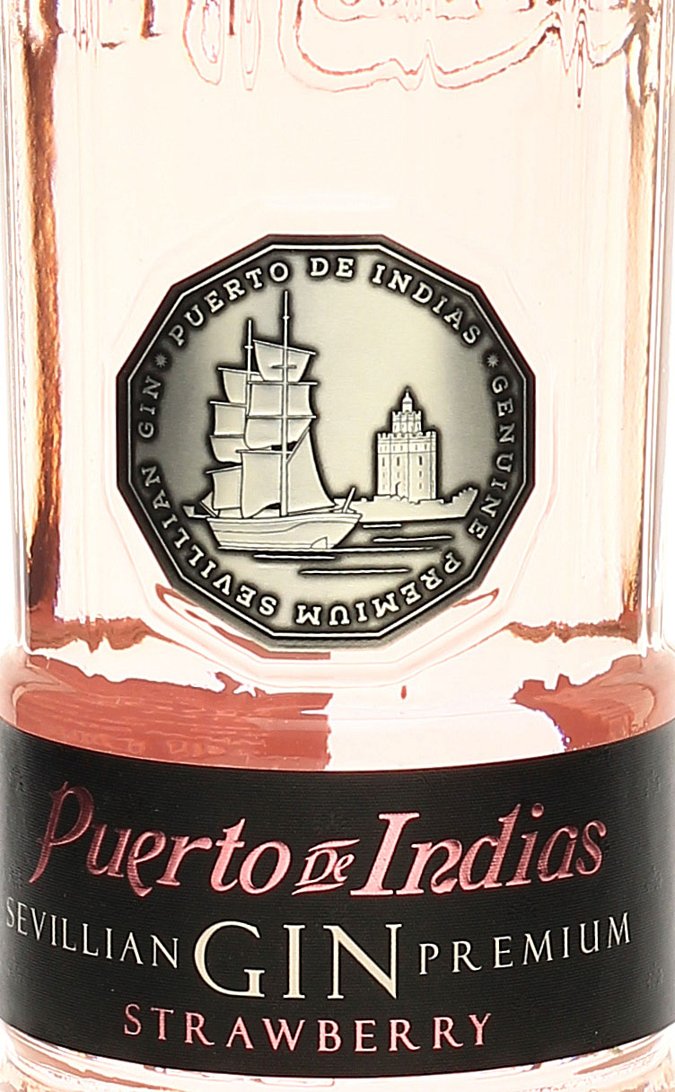 Puerto de Indias Strawberry Gin aus Andalusien