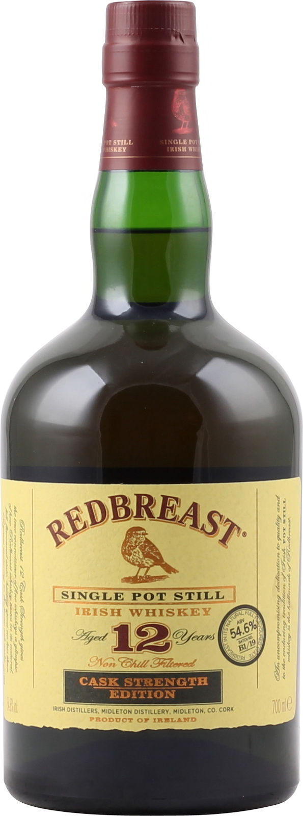 Redbreast 12 Jahre Cask Strength, irischer Whiskey