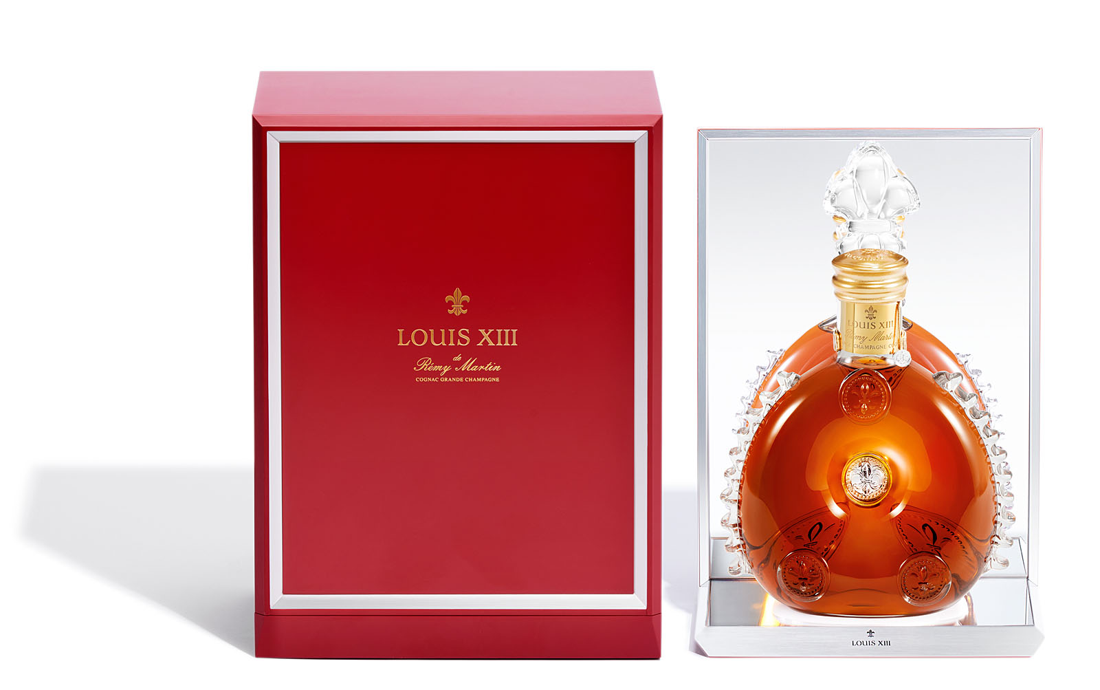 Remy Martin Louis XIII Cognac Baccarat Kristall Dekanter Flasche Leere aus Japan