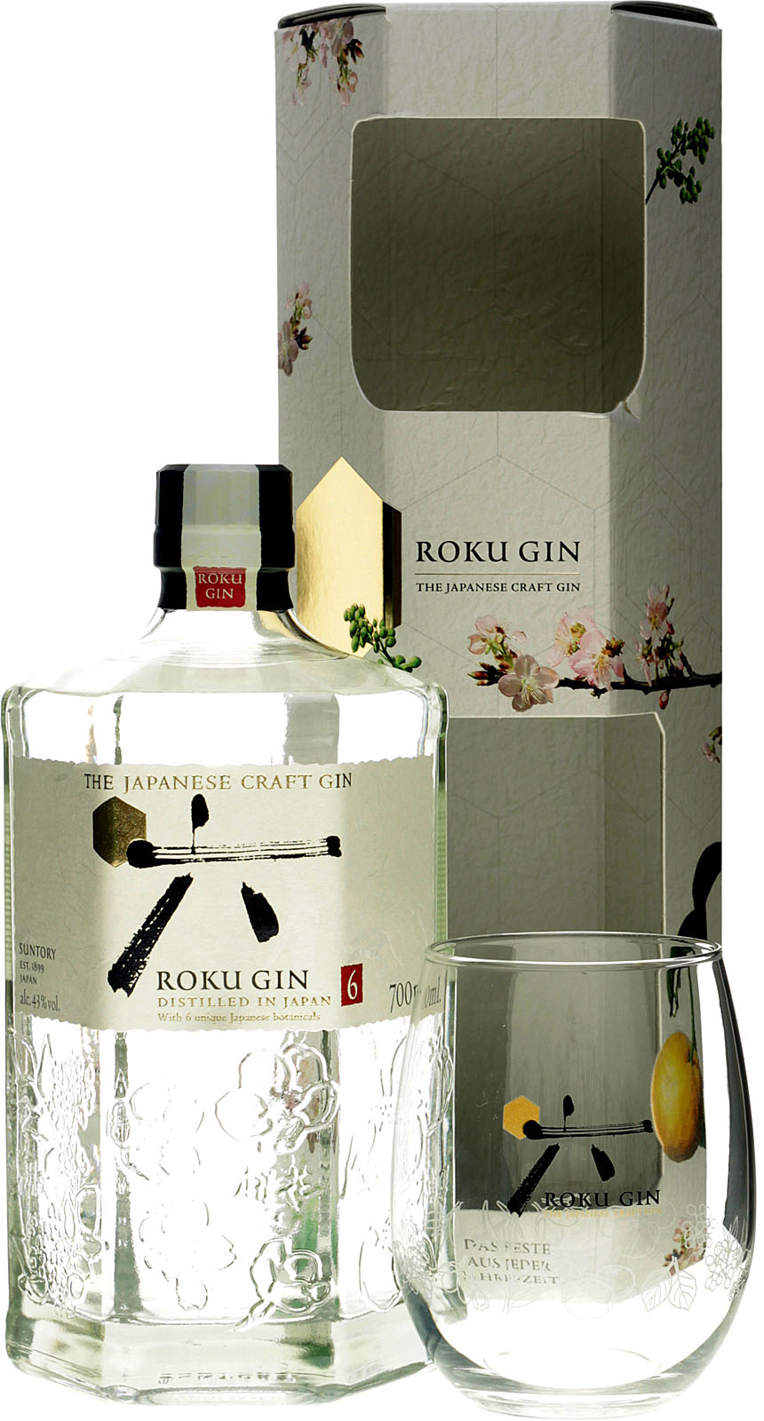 Roku Gin - Der Premium Gin von Roku aus Japan im Gesche