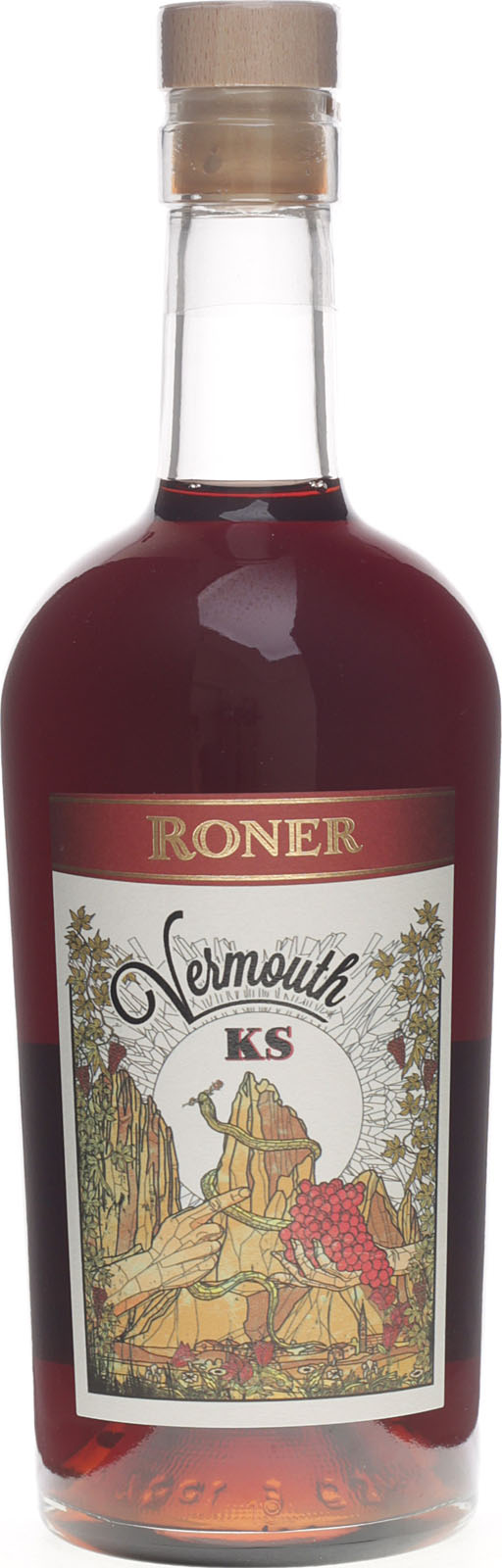 Roner KS Vermouth rot, hervorragender roter Vermouth au