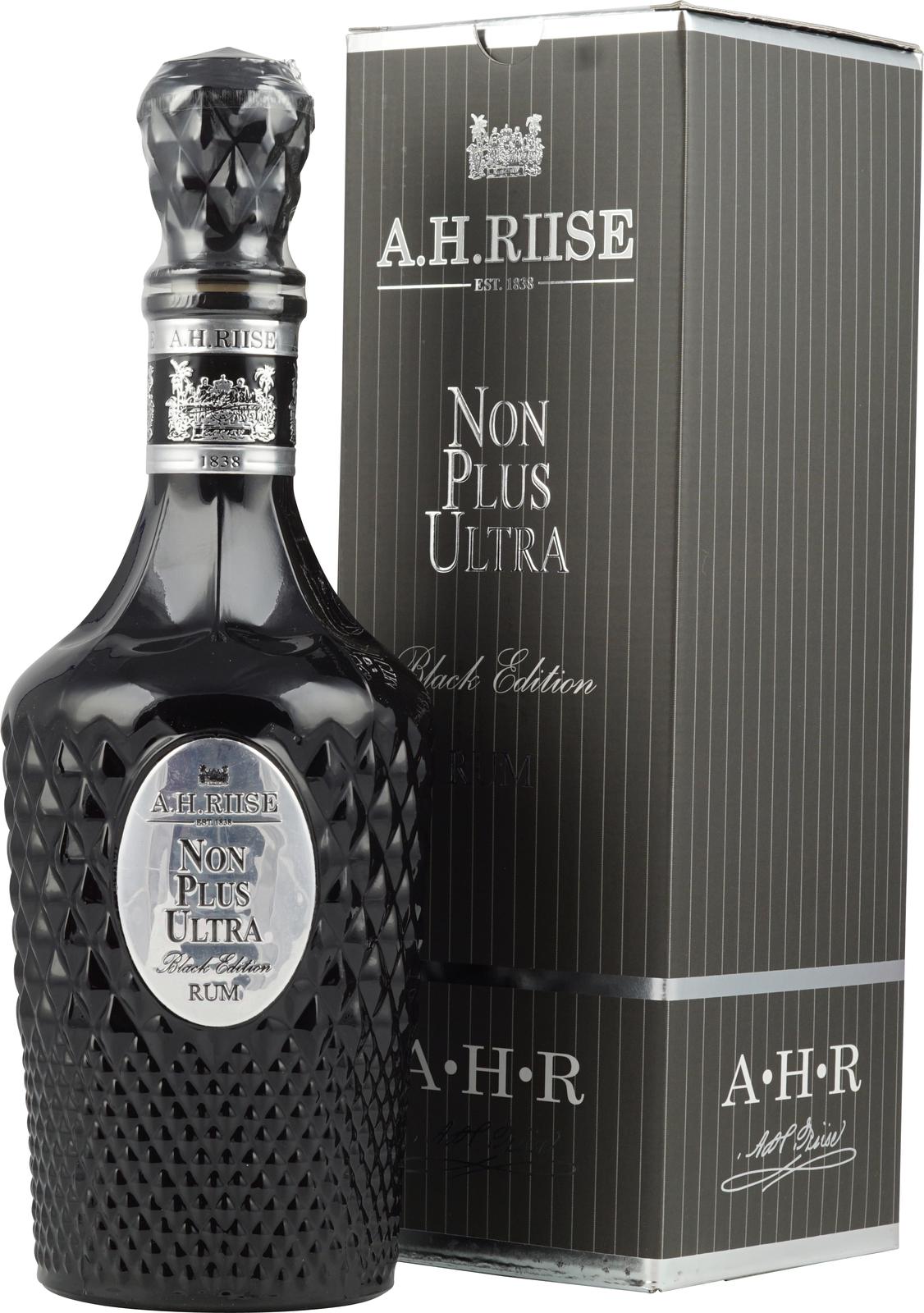Rum A.H. Riise Non Plus Ultra Black Edition Der Premi