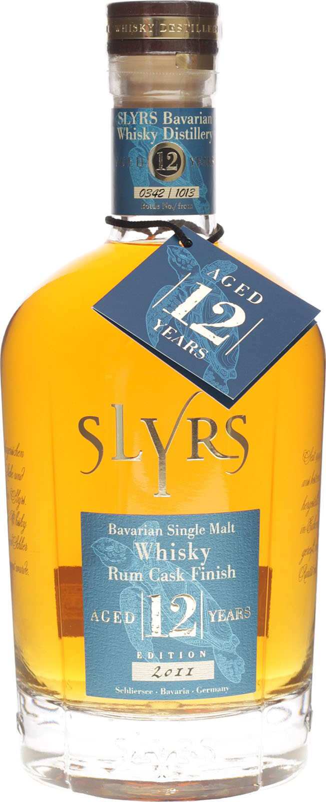 Slyrs Single Malt Whisky 12 Jahre Rum Cask Finish hier.