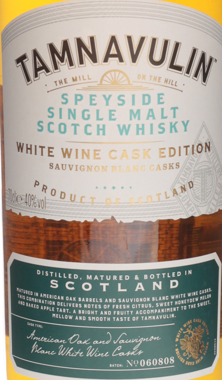Tamnavulin French Sauvignon Blanc Cask Edition Scotch W