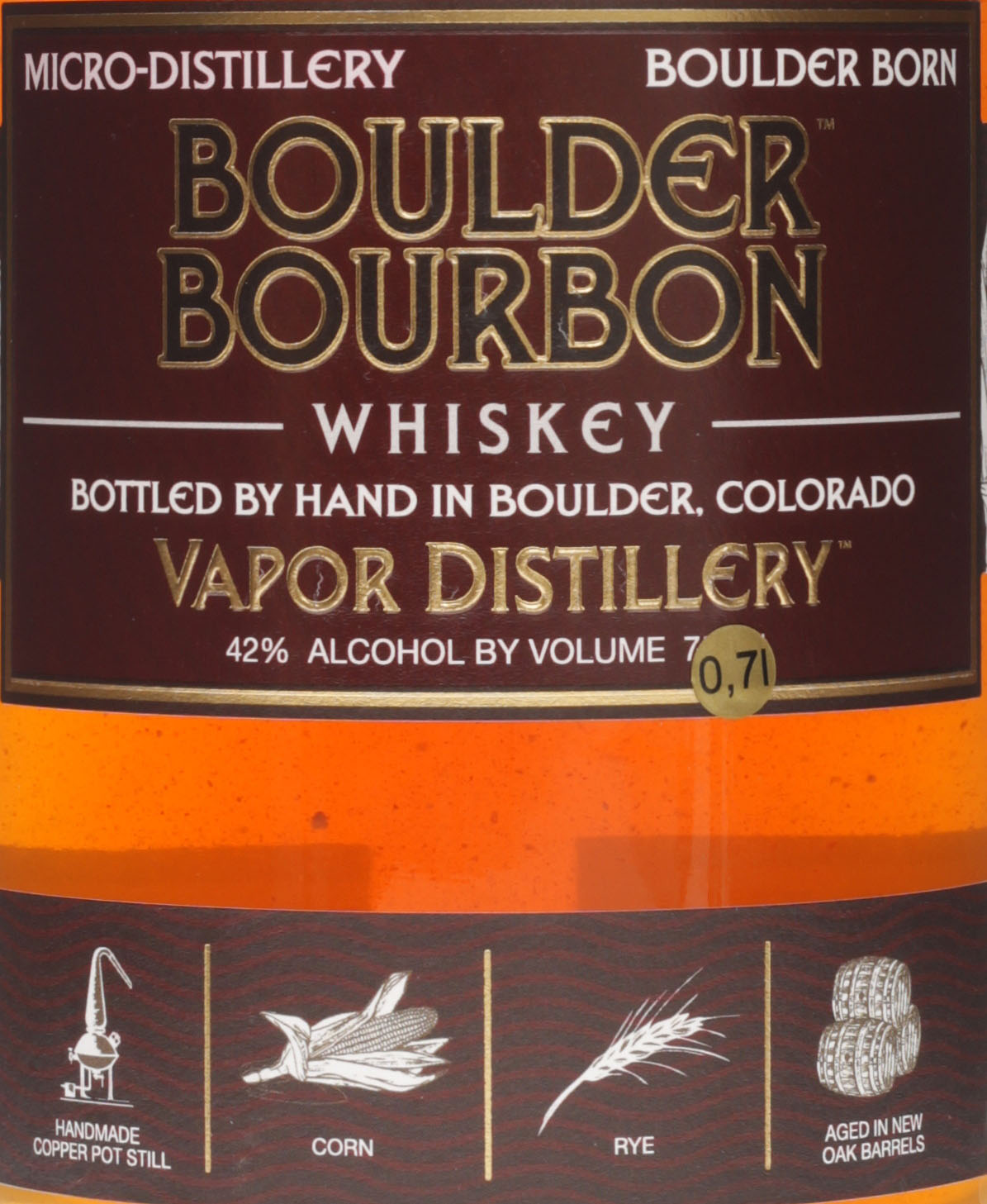 Vapor Distillery Boulder Bourbon Whiskey im Shop kaufen