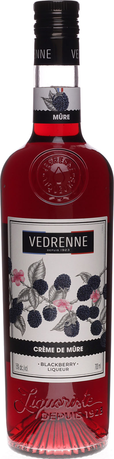 Vedrenne Creme de Mure - Brombeer Likör im Shop kaufen.
