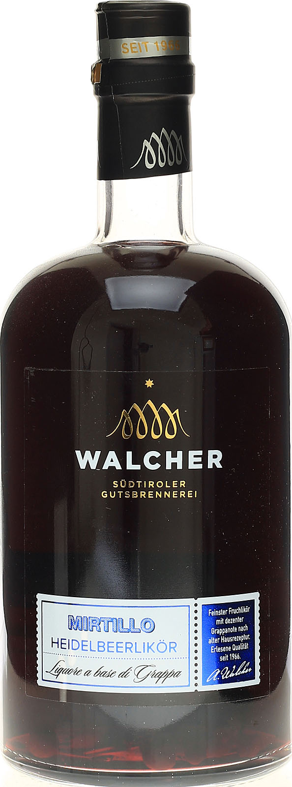Walcher Heidelbeer Likör hier bei uns im Onlineshop