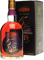 XM Supreme Demerara Rum (15 Jahre) hier im Shop kaufen