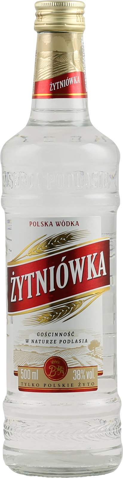 Zytniowka Wodka 0 5 Liter 38 Vol
