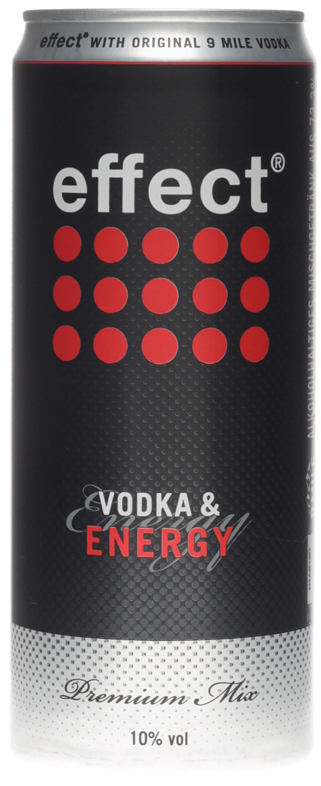 effect® Vodka & Energy Dose 12 x 0,33 Liter 10 Vol. i